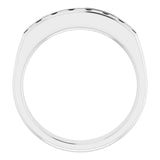 14K White 1 1/8 CTW Natural Diamond Ring
