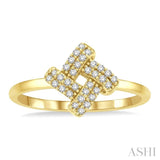 Knot Petite Diamond Fashion Ring