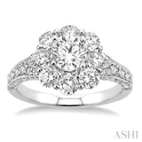 Semi-Mount Diamond Engagement Ring