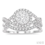 Lovebright Diamond Wedding Set