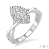 Marquise Shape Lovebright Diamond Ring