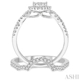 Pear Shape Lovebright Diamond Wedding Set