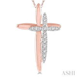 Cross Diamond Fashion Pendant