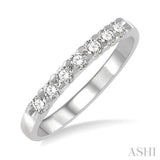 7 Stone Diamond Wedding Band