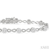 Lovebright Diamond Infinity Link Bracelet