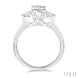 Pear Shape Diamond Engagement Ring