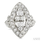 Marquise Shape Diamond Fashion Ring