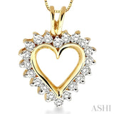 Heart Shape Diamond Fashion Pendant