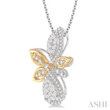 Flower Lovebright Diamond Fashion Pendant