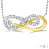 Infinity Diamond Fashion Necklace