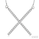 'X' Diamond Fashion Pendant