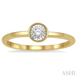 Stackable Diamond Promise Ring