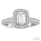 Semi-Mount Diamond Engagement Ring