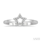 Star Diamond Fashion Ring