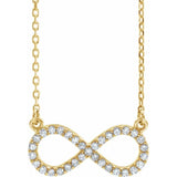 Infinity Necklace Or Center