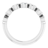 Bezel-Set Anniversary Band