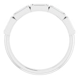 Bezel-Set Anniversary Band