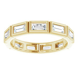 Bezel-Set Eternity Band