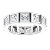 Bezel-Set Eternity Band