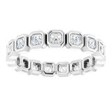 Bezel-Set Eternity Band