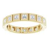 Bezel-Set Eternity Band