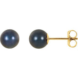 Akoya Cultured Pearl Stud Earrings