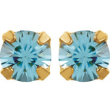 Inverness® Piercing Birthstone Stud Earrings