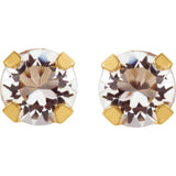 Inverness® Piercing Birthstone Stud Earrings