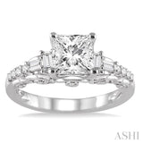 Semi-Mount Diamond Engagement Ring