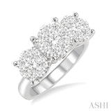 Past Present & Future Lovebright Essential Diamond Engagement Ring