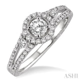 Semi-Mount Diamond Engagement Ring