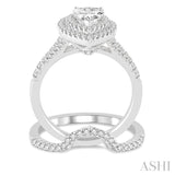 Pear Shape Diamond Wedding Set