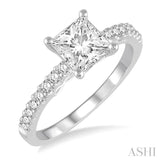 Semi-Mount Diamond Engagement Ring