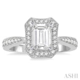 Semi-Mount Diamond Engagement Ring