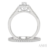 Marquise Shape Diamond Wedding Set