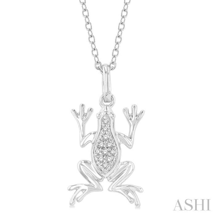 Frog Petite Diamond Fashion Pendant