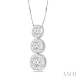 Past Present & Future Lovebright Essential Diamond Pendant