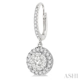 Halo Lovebright Essential Diamond Earrings