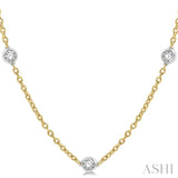 Diamond Station Necklace